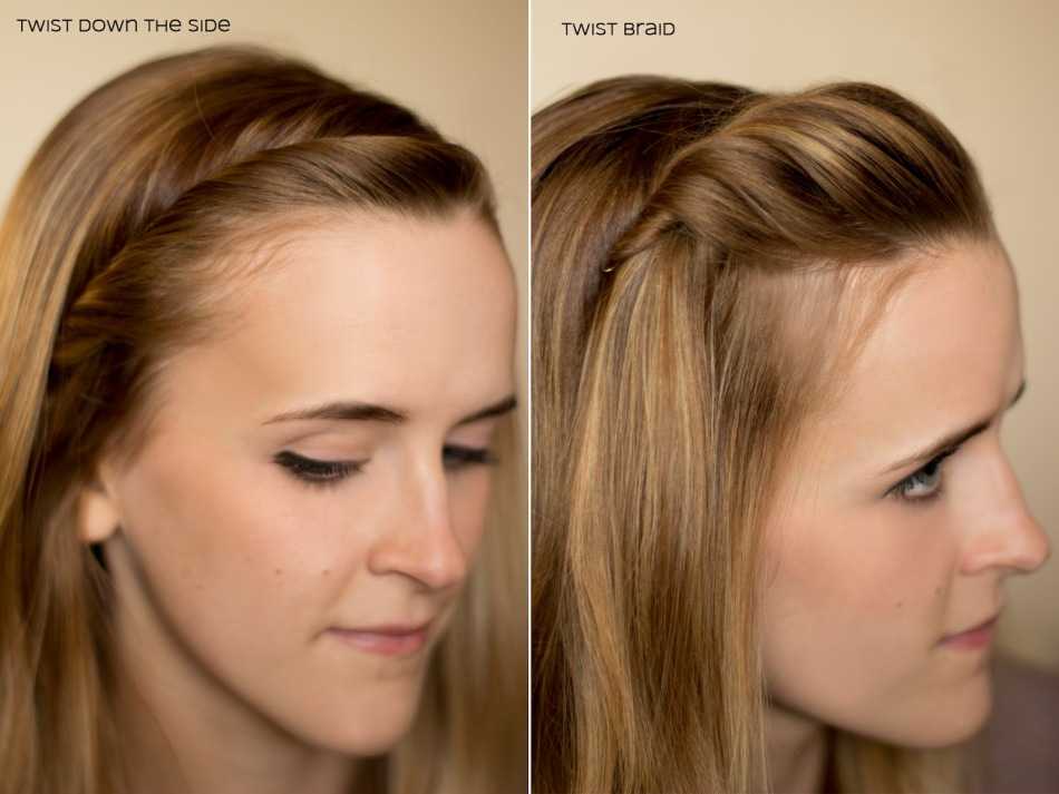 Как закрепить волосы на лбу