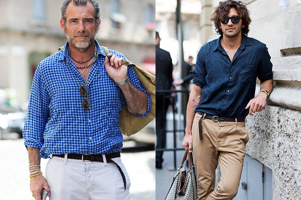 Стиль кэжуал в одежде для мужчин после 40 лет