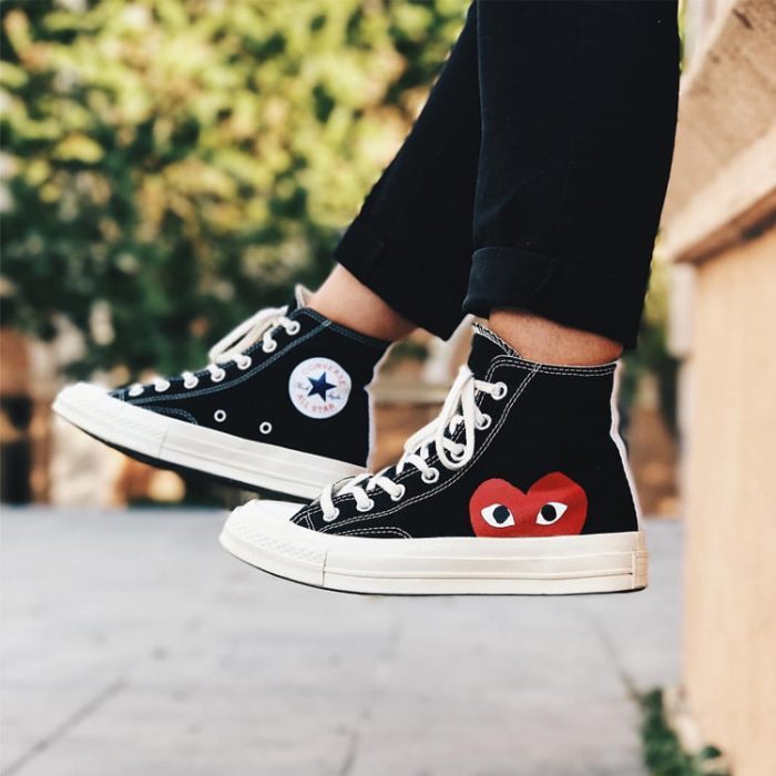 Comme des garcons кеды. Конверс Гарсон. Конверс КДГ. Конверсы comme des garcons. Converse comme des garcons Black High.