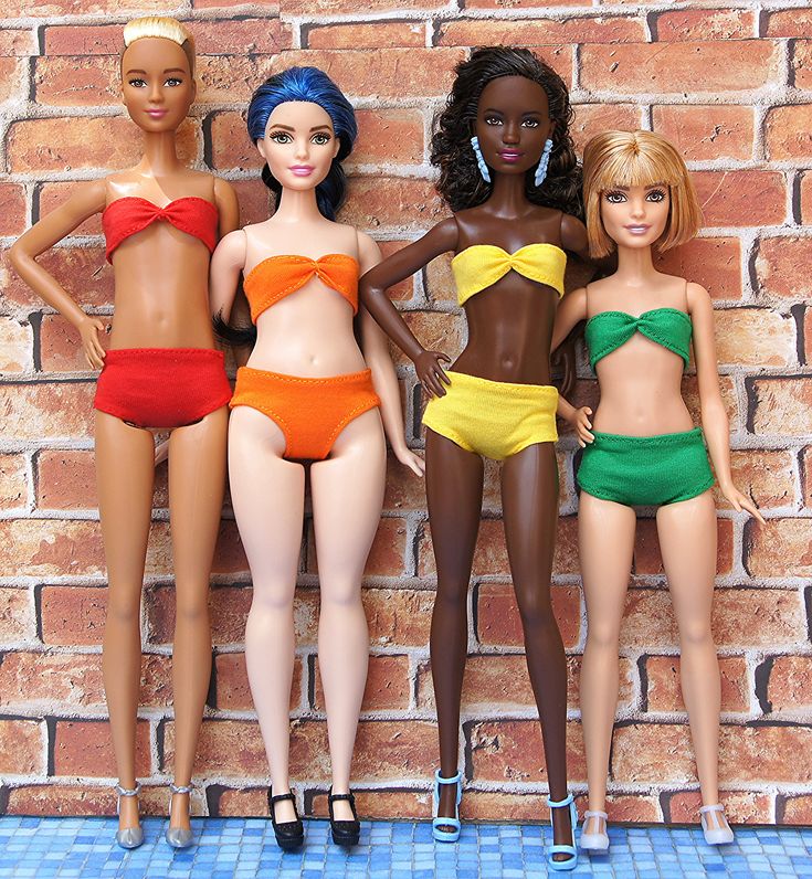 Развитие фигуры Барби: от реальных женских форм к абсолютной гармонии