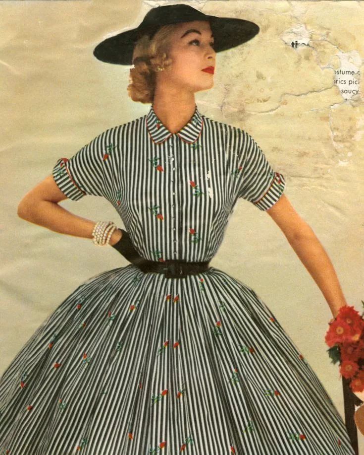 Платье в стиле 40 50 годов