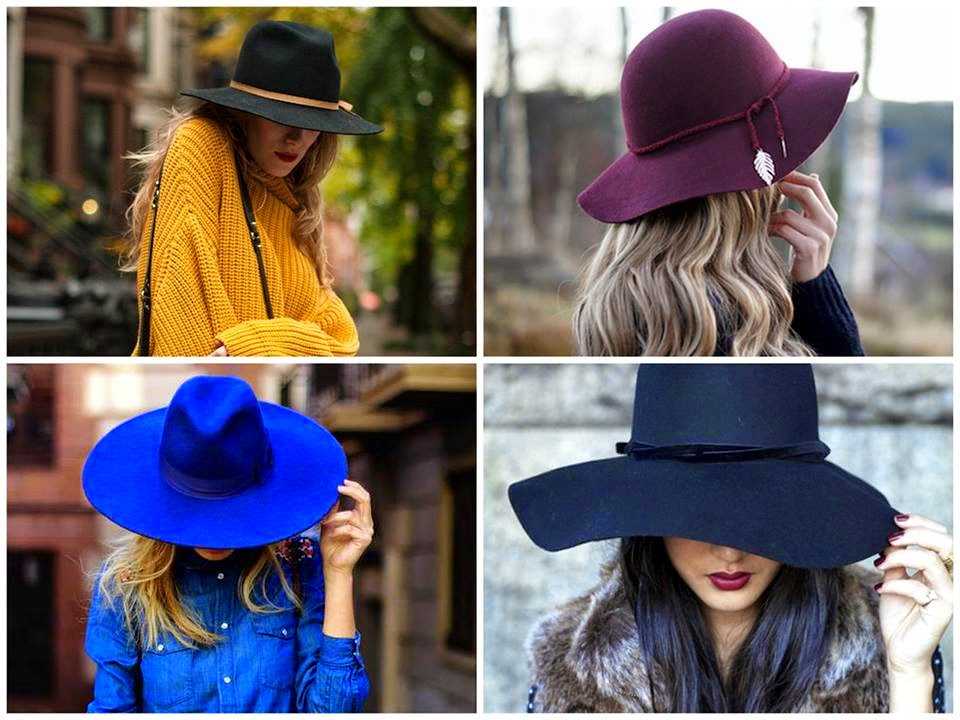 По верх платка была надета шляпа. Образы с шляпой на осень. Модные шляпки зимние. Шляпа зимой. Образ с шляпой с широкими полями.