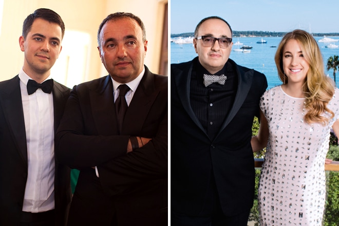 Александр Роднянский с детьми