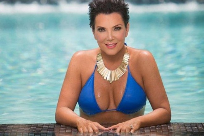 Крис Дженнер в купальнике