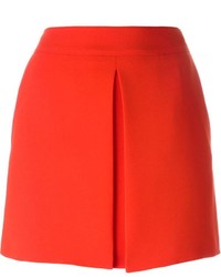 Красная мини-юбка