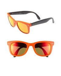 Оранжевые солнцезащитные очки