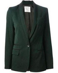 Темно-зеленый пиджак