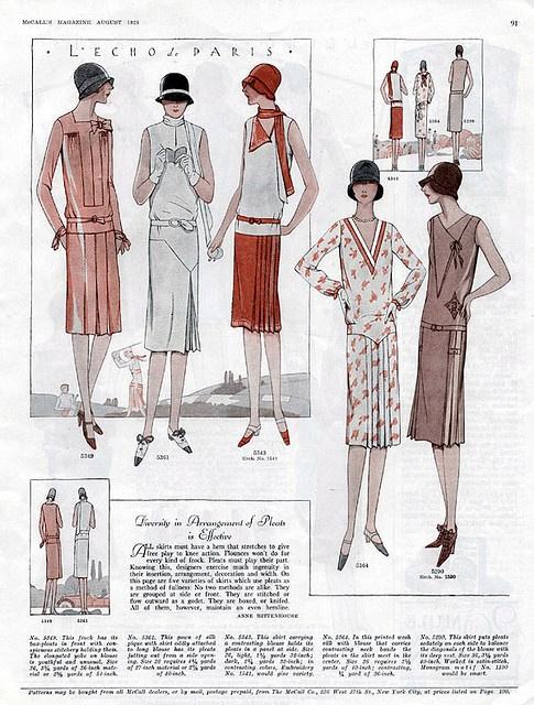 Мода 1920-х годов: в журналах и в жизни, фото № 34