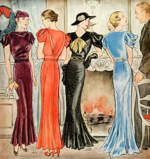 Мода 1930-х годов. Вся суть - в деталях, фото № 25