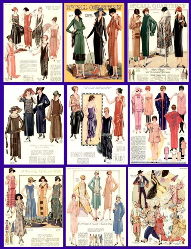 Мода 1920-х годов: в журналах и в жизни, фото № 14