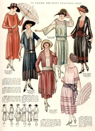 Мода 1920-х годов: в журналах и в жизни, фото № 16