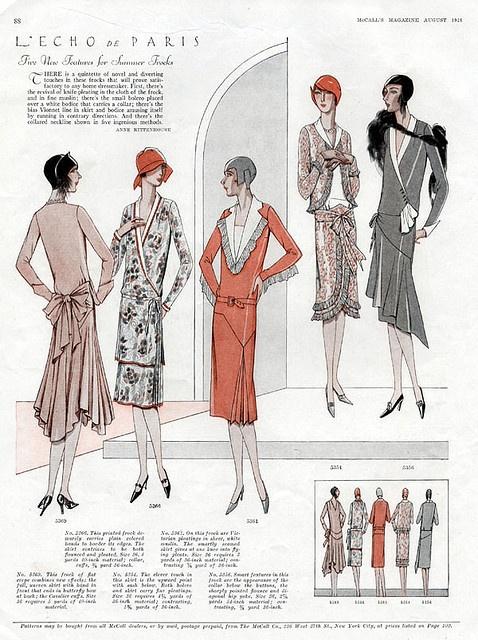 Мода 1920-х годов: в журналах и в жизни, фото № 32