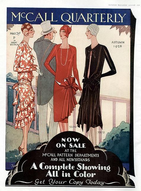 Мода 1920-х годов: в журналах и в жизни, фото № 41
