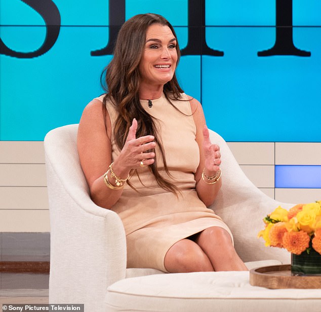 Timeless beauty: Brooke Shields, 54, appeared on The Dr. Oz Show on Monday, where she shared her secret weapons for looking and feeling young