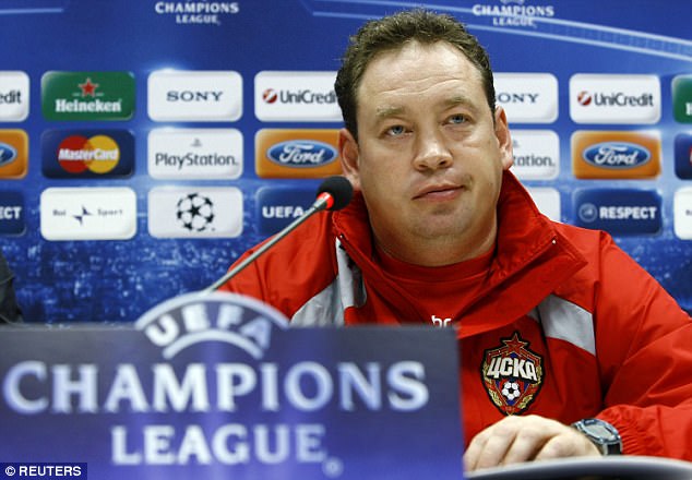 Slutsky is a former CSKA manager who led the Russian club in the Champions League