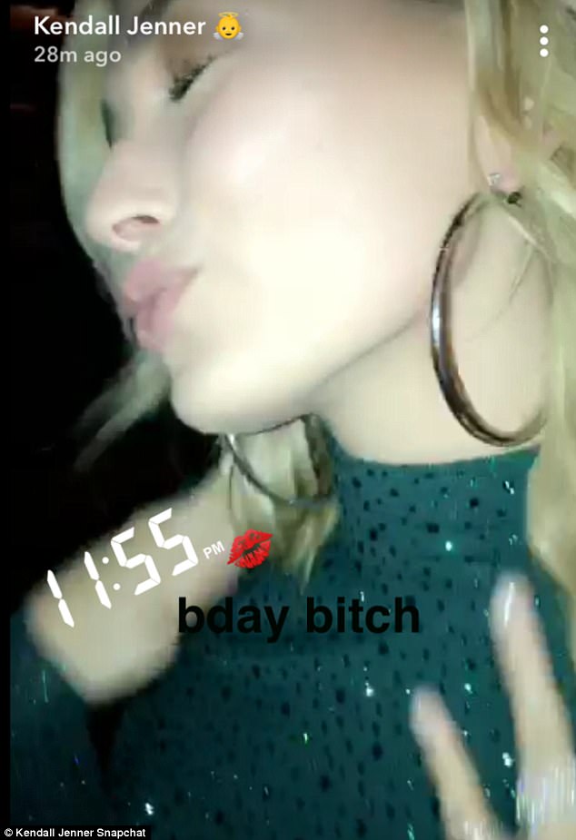 Guest of honor! BFF Kendall also shared several snaps of her evening with Hailey, writing the words 