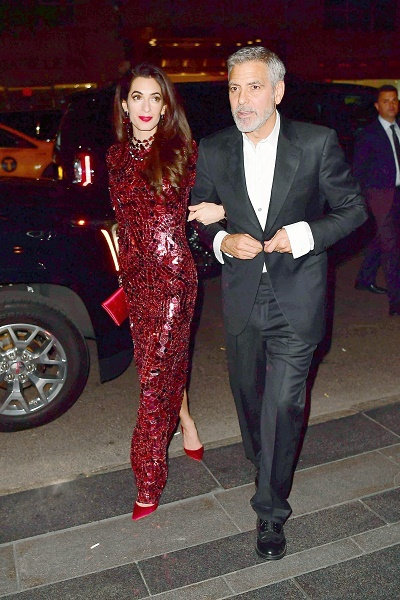 Джордж и Амаль Клуни снова вместе