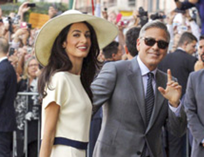 Джордж Клуни и Амаль Аламуддин во второй раз отметят свадьбу
