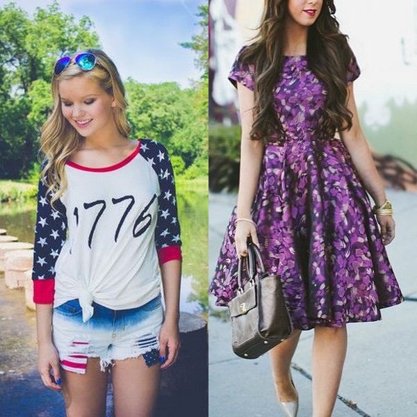 Цветочные подростковые платья