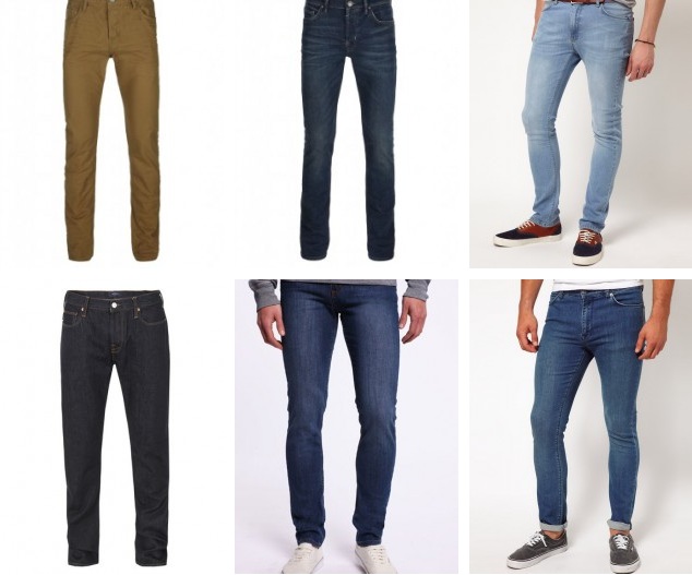 Какие есть узкие джинсы