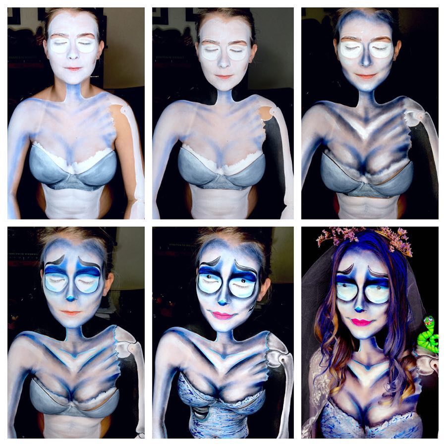 хэллоуин, хэллоуин 2018, хэллоуин фото, хэллоуин макияж рис 5