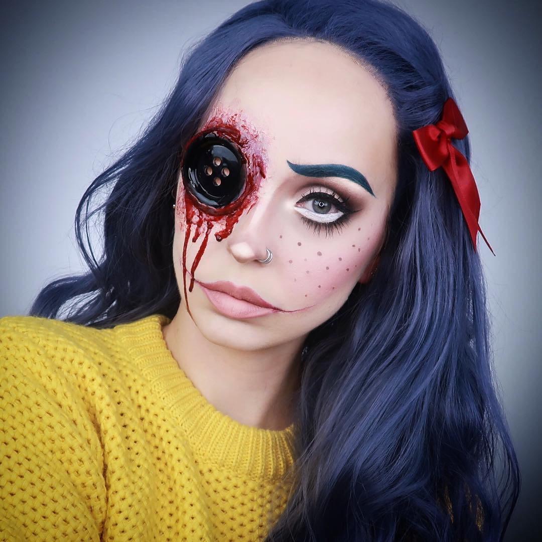 хэллоуин, хэллоуин 2018, хэллоуин фото, хэллоуин макияж рис 8