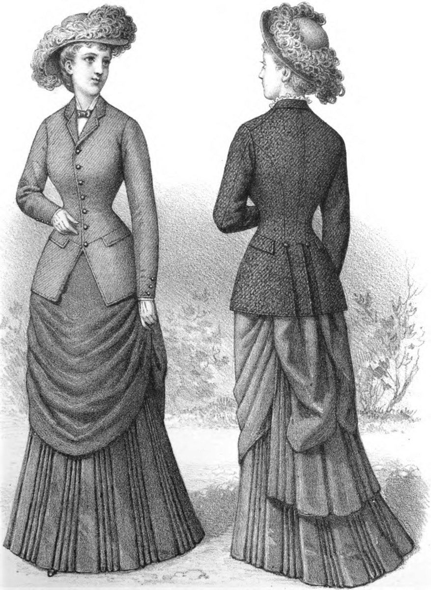 Женщины в одежде 19 века