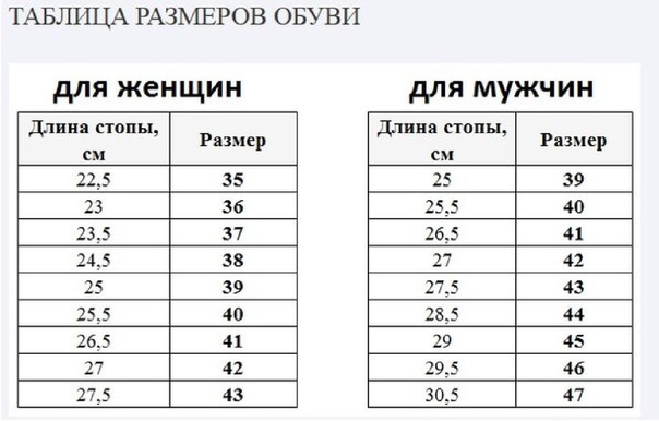 45 размер ноги фото