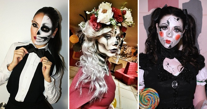 Образы на Хэллоуин – 40 фото модных идей для самого страшного праздника