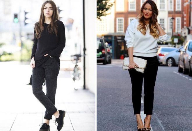 с чем носить черные прямые джинсы с чем носить черные прямые джинсы