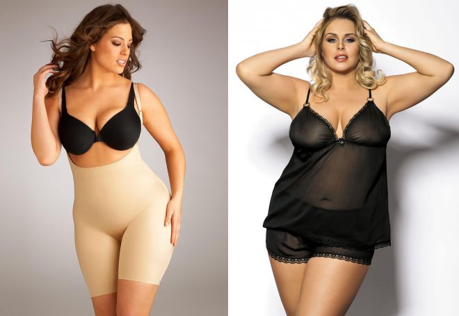 белье plus size белье plus size