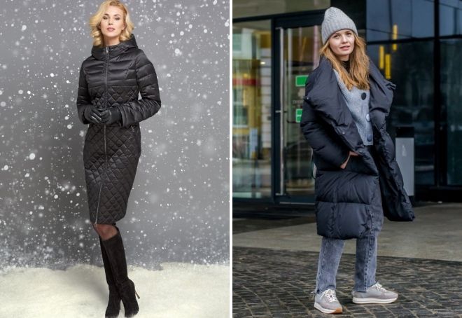 Обувь к черному пуховику Обувь к черному пуховику