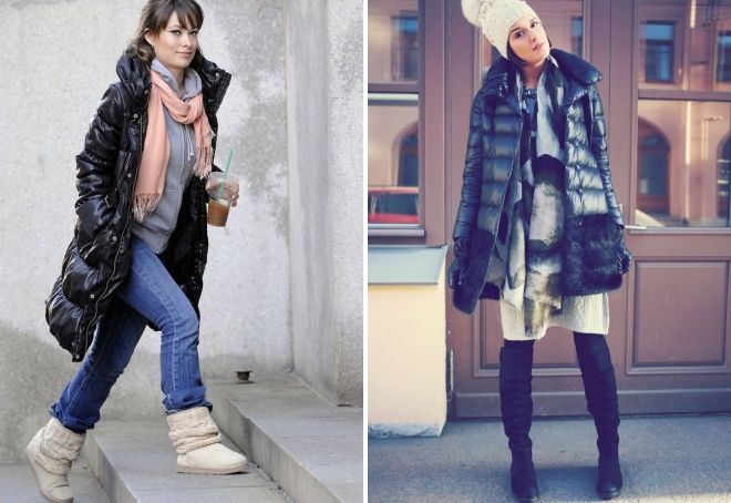 Аксессуары к черному пуховику Аксессуары к черному пуховику