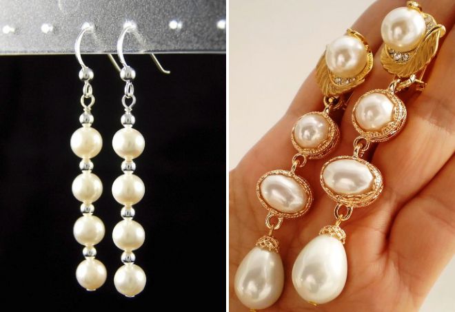 длинные серьги с камнями длинные серьги с камнями