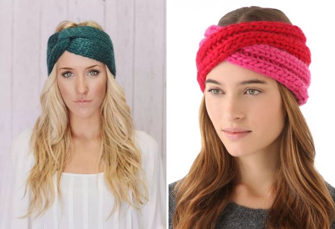 вязаная повязка чалма на голову вязаная повязка чалма на голову