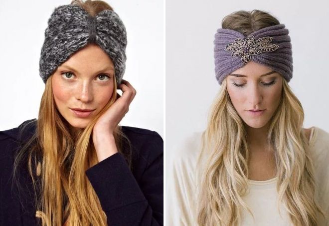 вязаная повязка тюрбан вязаная повязка тюрбан