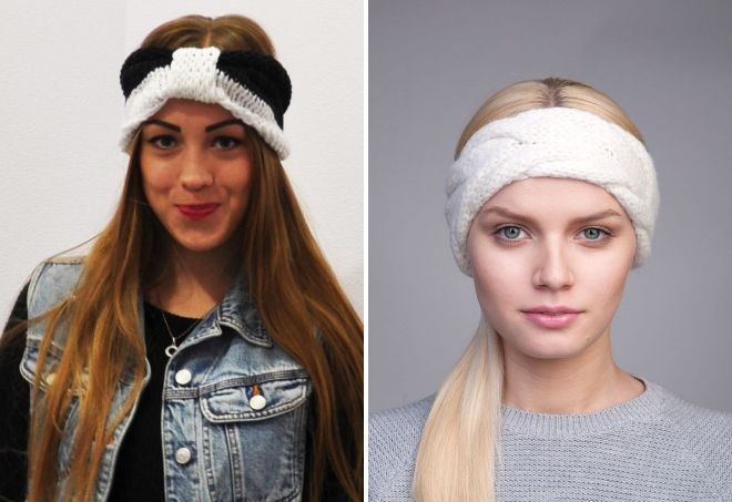 вязаная повязка на голову для женщин вязаная повязка на голову для женщин