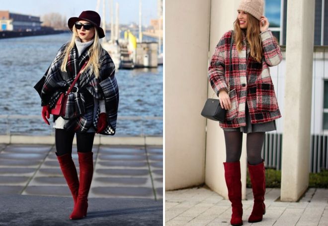 бордовые зимние сапоги бордовые зимние сапоги