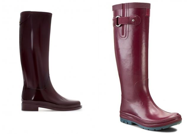 бордовые резиновые сапоги бордовые резиновые сапоги