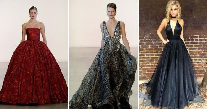 Пышные вечерние платья 2019 Пышные вечерние платья 2019