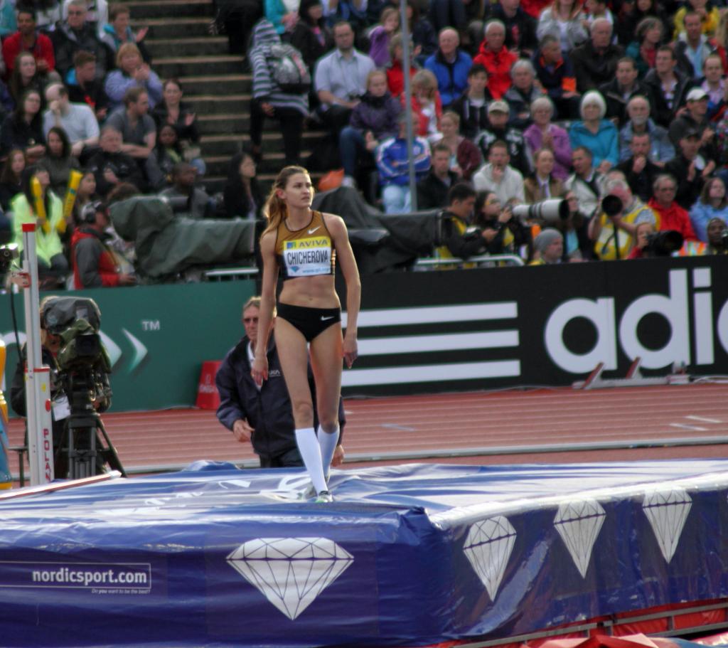 Анна Чичерова олимпийская чемпионка по прыжкам в высоту