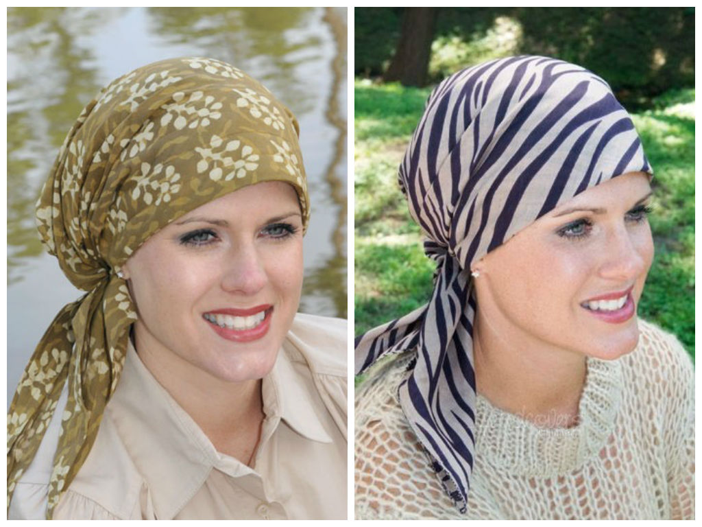 Как красиво повязать платок на голову летом после химиотерапии фото пошагово в домашних условиях