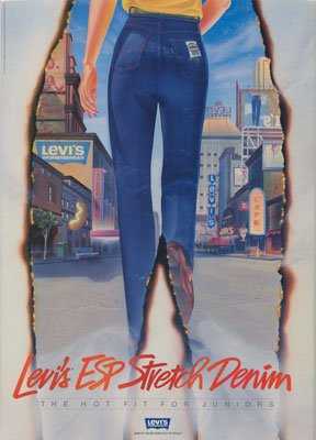 Старая реклама джинсов